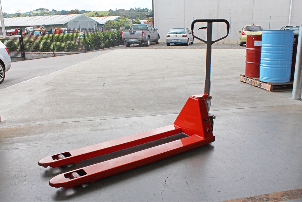 Forklift with long forks NZ Warehouse